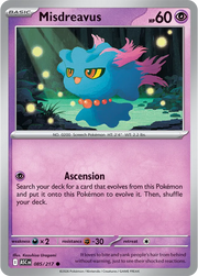 Misdreavus 085/217 (Ascended Heroes)