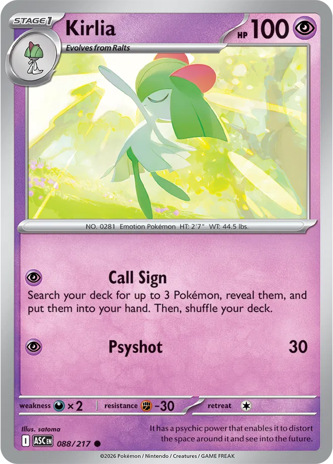 Kirlia 088/217 (Ascended Heroes)