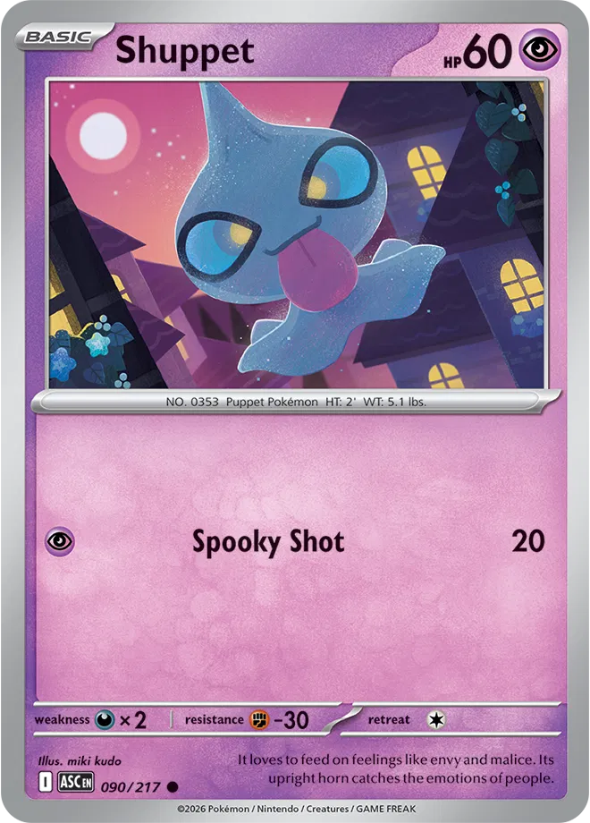 Shuppet 090/217 (Ascended Heroes)