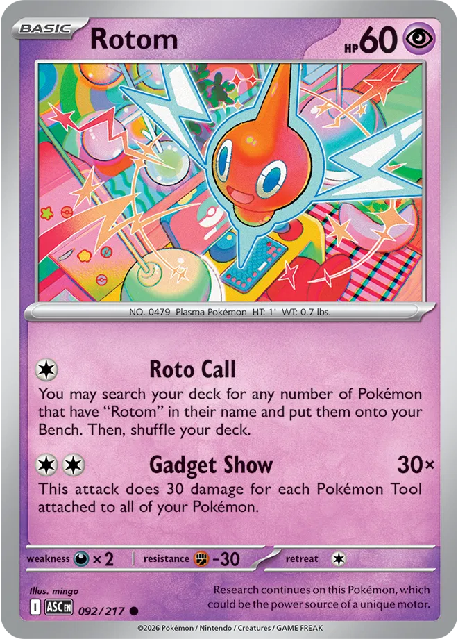 Rotom 092/217 (Ascended Heroes)