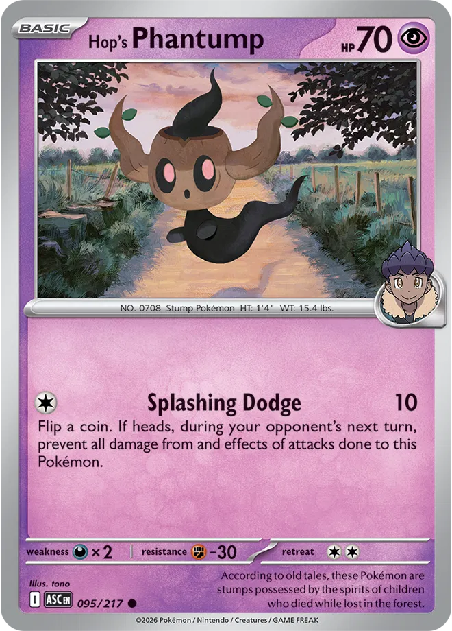 Hop's Phantump 095/217 (Ascended Heroes)
