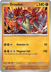 Groudon 108/217 - Ascended Heroes - Holo