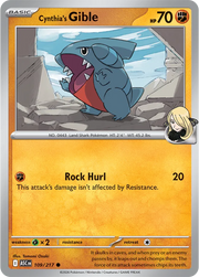 Cynthia's Gible 109/217 (Ascended Heroes)