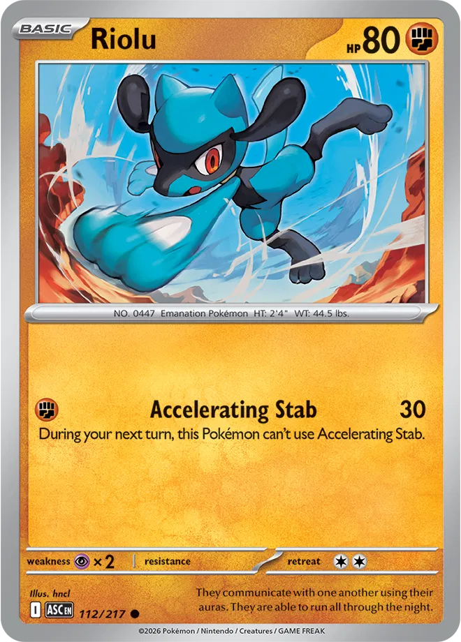 Riolu 112/217 (Ascended Heroes)
