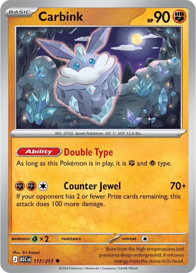 Carbink 117/217 (Ascended Heroes)