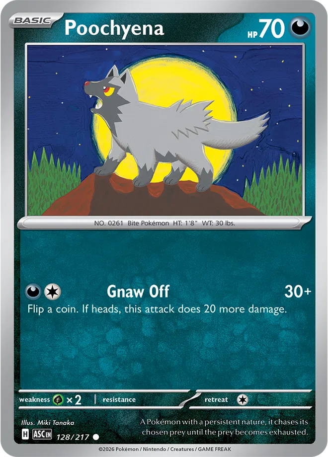 Poochyena 128/217 (Ascended Heroes)