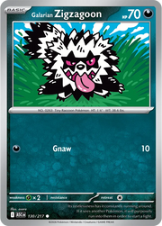 Galarian Zigzagoon 130/217 (Ascended Heroes)