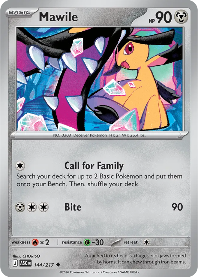 Mawile 144/217 (Ascended Heroes)