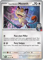 Team Rocket's Meowth 161/217 (Ascended Heroes)
