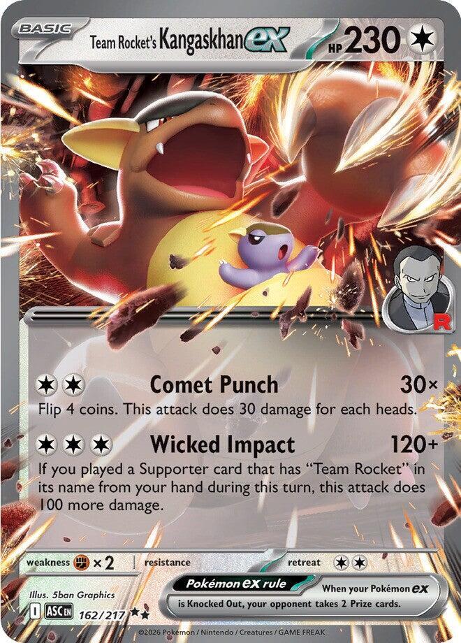 Team Rocket's Kangaskhan ex 162/217 · Holofoil (Ascended Heroes)