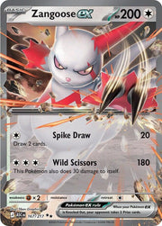 Zangoose ex 167/217 (Ascended Heroes)