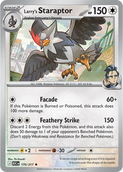 Larry's Staraptor 170/217 · Holofoil (Ascended Heroes)