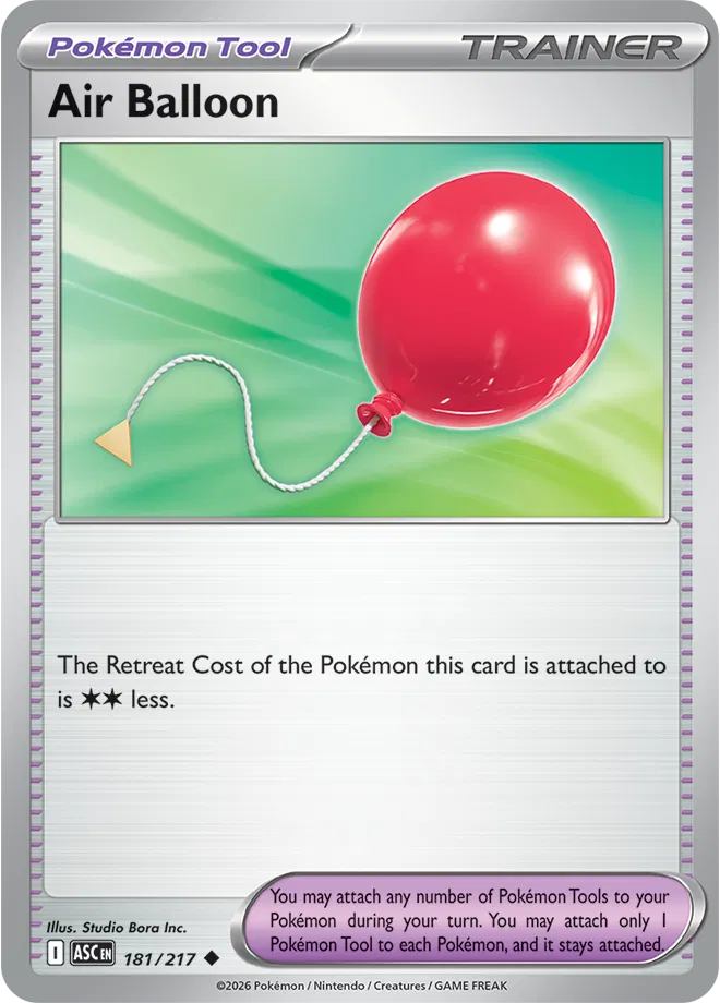 Air Balloon 181/217 · Normal (Ascended Heroes)