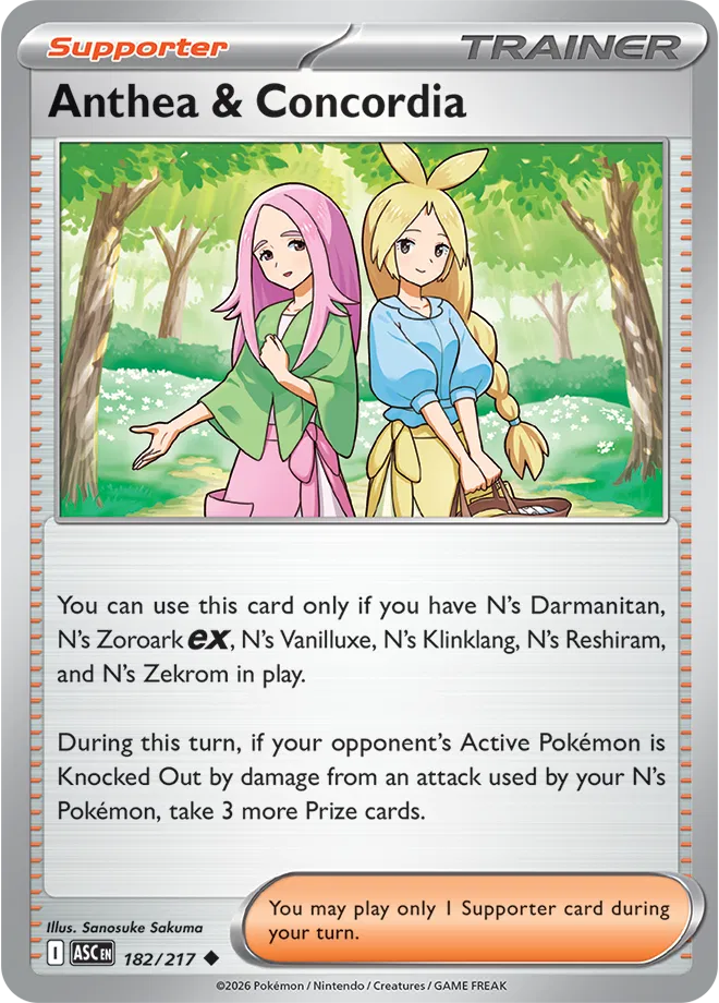 Anthea & Concordia 182/217 (Ascended Heroes)