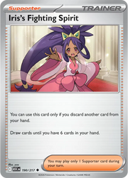 Iris's Fighting Spirit 190/217 · Normal (Ascended Heroes)