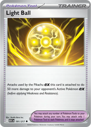 Light Ball 191/217 · Normal (Ascended Heroes)