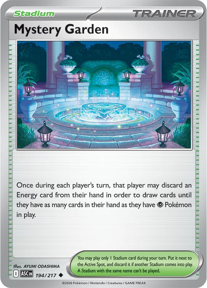 Mystery Garden 194/217 · Normal (Ascended Heroes)