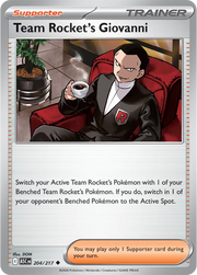 Team Rocket's Giovanni 204/217 (Ascended Heroes)
