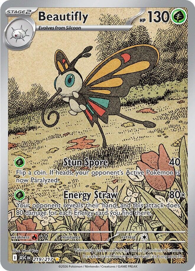 Beautifly 219/217 (Ascended Heroes)