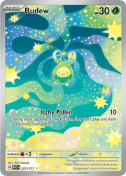 Budew Ascended Heroes Illustration Rare 221/217