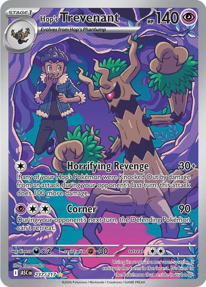 Hop's Trevenant 237/217 · Holofoil (Ascended Heroes)