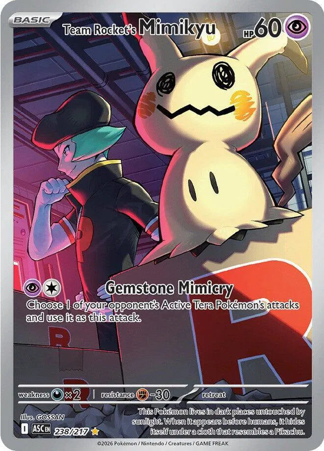 Team Rocket's Mimikyu 238/217 (Ascended Heroes)