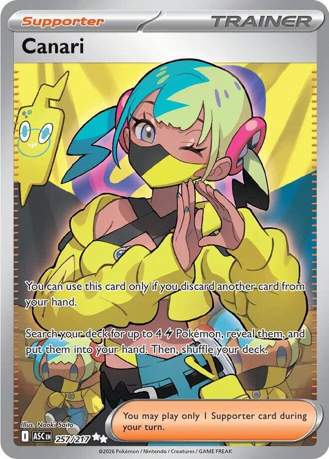 Canari 257/217 · Holofoil (Ascended Heroes)