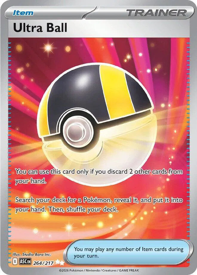 Ultra Ball 264/217 · Holofoil (Ascended Heroes)