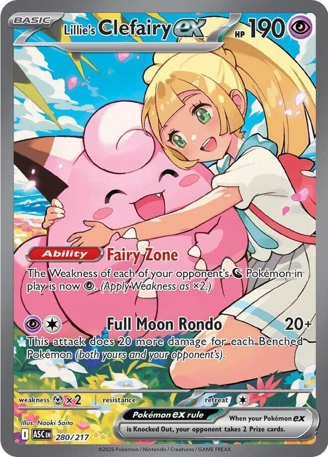 Lillie's Clefairy ex 280/217 (Ascended Heroes)