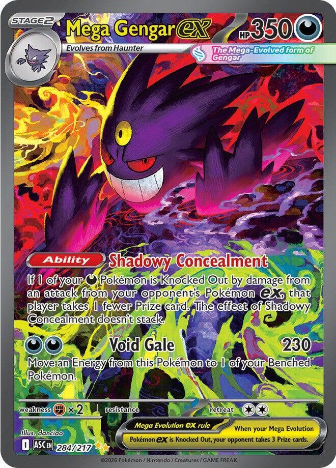 Mega Gengar EX 214/167 - Ascended Heroes - Special Illustration Rare