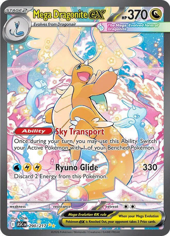 Mega Dragonite ex 290/217 (Ascended Heroes)