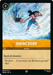 Raging Storm 28/204 · Normal (Winterspell)