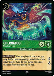Chernabog - Unnatural Force 77/204 · Cold Foil (Winterspell)
