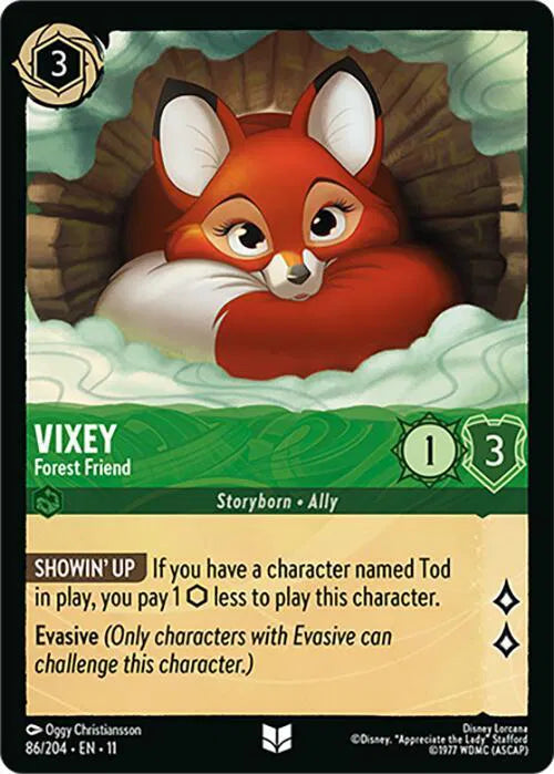 Vixey - Forest Friend 86/204 · Normal (Winterspell)