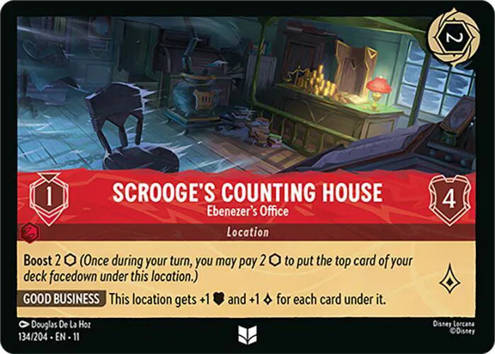 Scrooge's Counting House - Ebenezer's Office 134/204 · Normal (Winterspell)