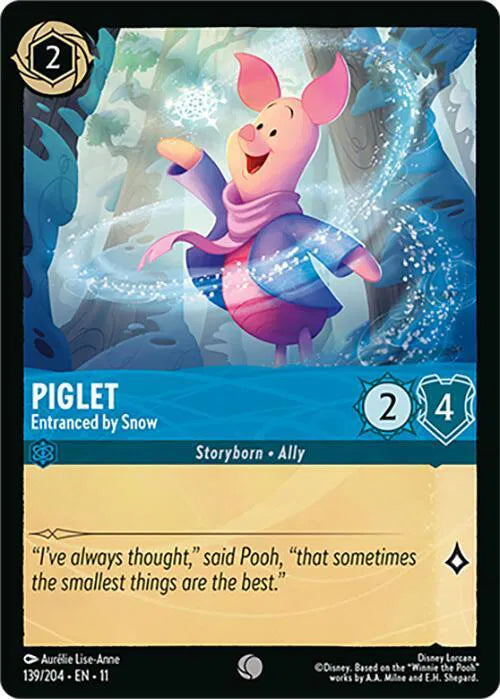 Piglet - Entranced by Snow 139/204 · Normal (Winterspell)