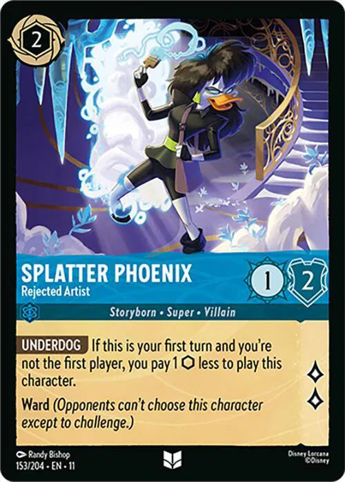 Splatter Phoenix - Rejected Artist 153/204 · Normal (Winterspell)