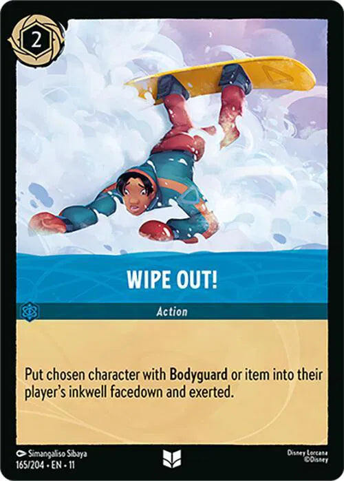 Wipe Out! 165/204 · Normal (Winterspell)
