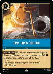 Tiny Tim's Crutch 167/204 · Cold Foil (Winterspell)