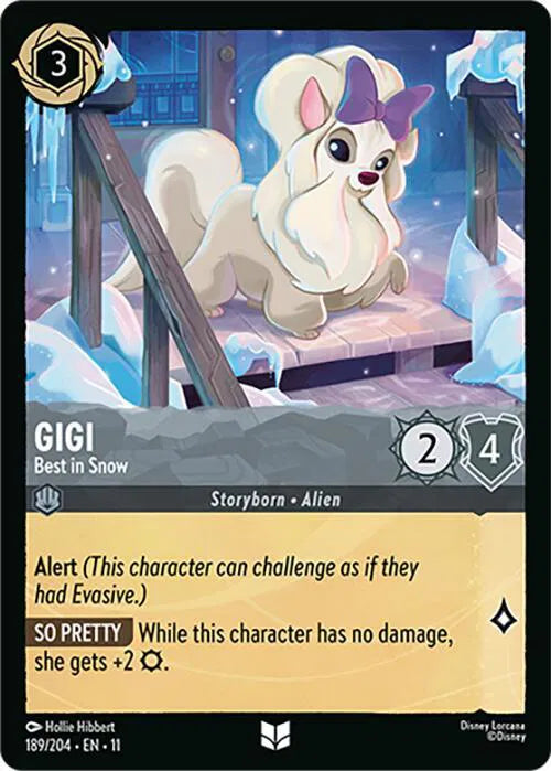 Gigi - Best in Snow 189/204 · Normal (Winterspell)