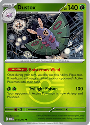 Dustox (Love Ball) 015/217 (Ascended Heroes)