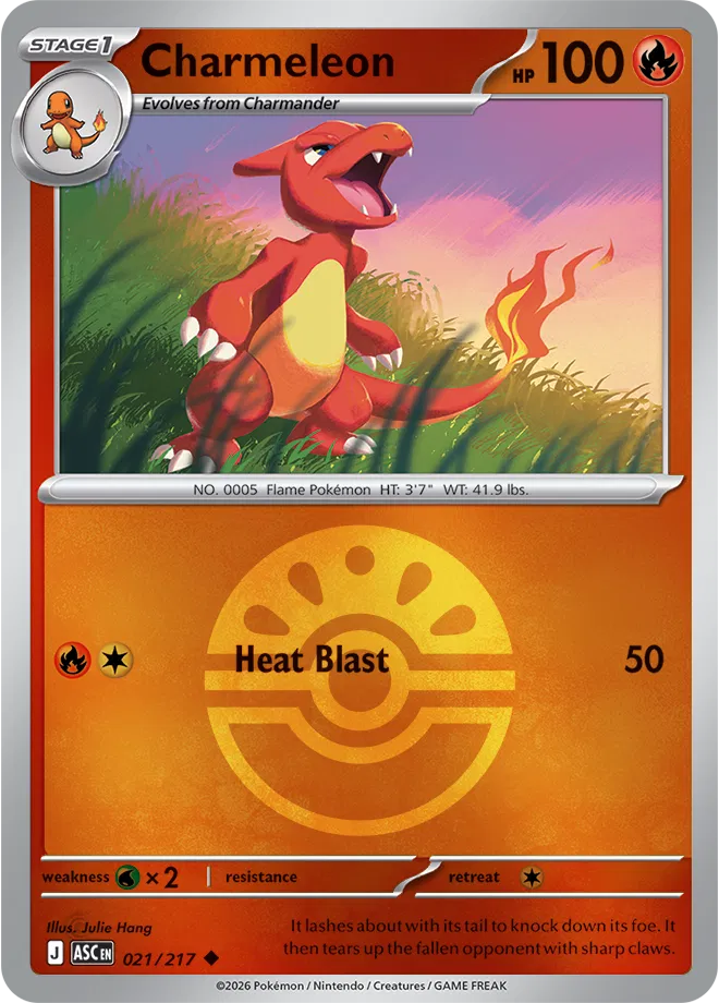 Charmeleon (Friend Ball) 021/217 (Ascended Heroes)