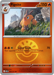 Pignite (Friend Ball) 030/217 · Reverse Holofoil (Ascended Heroes)