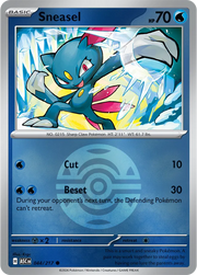 Sneasel (Dusk Ball) 044/217 · Reverse Holofoil (Ascended Heroes)