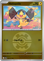 Helioptile (Quick Ball) 063/217 · Reverse Holofoil (Ascended Heroes)