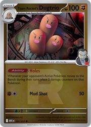 Team Rocket's Dugtrio (Team Rocket) 101/217 (Ascended Heroes)