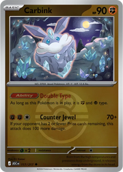 Carbink (Love Ball) 117/217 · Reverse Holofoil (Ascended Heroes)