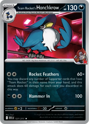 Team Rocket's Honchkrow (Team Rocket) 127/217 (Ascended Heroes)
