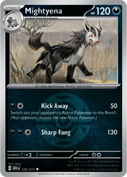 Mightyena - 129/217 (Dusk Ball) - ME: Ascended Heroes (ASC)