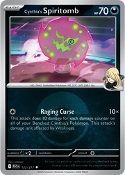 Cynthia's Spiritomb - 133/217 (Poke Ball) (Ascended Heroes)